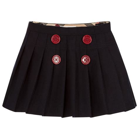 burberry girl's skirts|burberry pleated girls skirts.